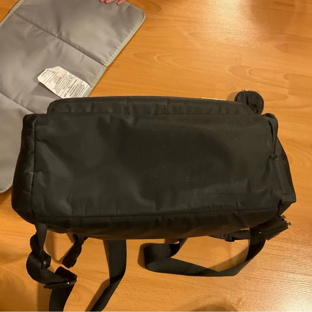 Skip Hop Mainframe Wide Open Diaper Backpack Black